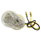 Tiny LED Clear Lens Indicator 49x29mm Pair - Car Builder Solutions