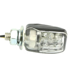 Black Case Miniature Amber Stalk Indicators 26mm Pair - Car Builder Solutions