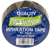 Black Insulation Tape Single Roll 20 Yds - Car Builder Solutions