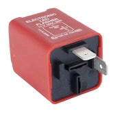 Red 2 Pin LED Flasher Relay 30 Watt Max - Car Builder Solutions