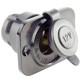 Locking Lighter Style Power Socket Black - Car Builder Solutions