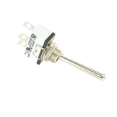 Knurled Ring LONG Toggle Switch off/momentary on Single Pole - Car Builder Solutions