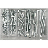 100 Piece M10 Nut And Bolt Pack - Car Builder Solutions