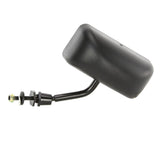 Race Style Side Mirror Satin Black 190mm - Car Builder Solutions