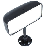 Race Style Interior Mirror Disc Mount Standard Satin Black 116mm - Car Builder Solutions