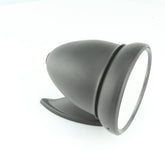 Satin Black Classic Bullet Mirror 100mm - Car Builder Solutions