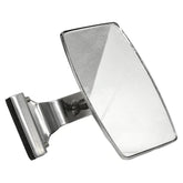 Chrome Clip-On Rectangular Mirror 115mm - Car Builder Solutions