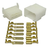 Multipin Wiring Connectors 6 Way Pack Of 5 - Car Builder Solutions