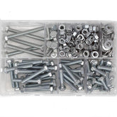 M8 Nut And Bolt Selection Pack Of 220 - Car Builder Solutions