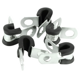 Zinc Plated Steel P-Clips 5mm Pack of 5 - Car Builder Solutions