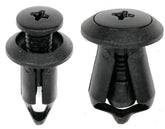Large Diameter Black ABS Panel Fixings Pack Of 10 - Car Builder Solutions
