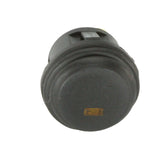 Black LED Illuminated Latching Push Button Switch Amber - Car Builder Solutions