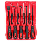 9 Piece Pick and Hook Set With Scraper - Car Builder Solutions