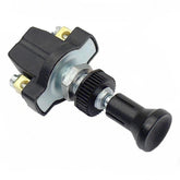 Black Compact Push-Pull Switch - Car Builder Solutions