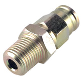 1/8" NPT Male to #3 PTFE Braided Brake Hose - Car Builder Solutions