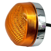 83mm Chrome Bezel LED Lamps Lucas Replacement - Car Builder Solutions