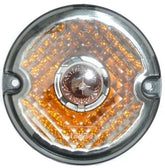 95mm Indicator Clear Lens Amber Bulb Pair - Car Builder Solutions