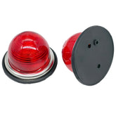 Flush Mount Mini Style Red Tail 5W 72mm Pair - Car Builder Solutions