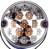 LED 95mm Stop Tail & Indicator Clear View Lens - Car Builder Solutions