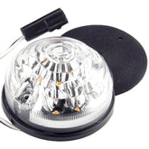LED 73mm Clear Front Side Light Surface Mount - Car Builder Solutions