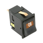 IVA Rocker Switch Amber Rear Fog - Car Builder Solutions