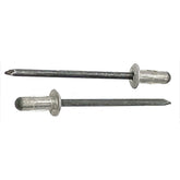 3mm x 8mm Dome Head Aluminium Rivets Pack of 200 NEW OLD STOCK - Car Builder Solutions