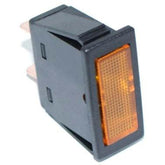 Rectangular Warning Light Amber - Car Builder Solutions