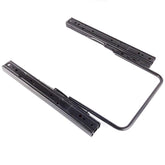 Black Seat Runners. Twin Lock 290mm Width - Car Builder Solutions
