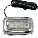 Rectangular LED Side Repeaters With Chrome Surround 66mm - Car Builder Solutions