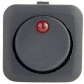 Square Rocker Switch Illuminated Red - Car Builder Solutions