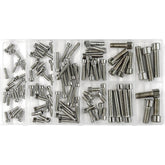 106 Piece Stainless Cap Head Bolts - Car Builder Solutions