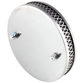 S.U. Chrome Pancake Air Filter for 1 1/4" Carb. - Car Builder Solutions