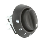 Plastic Knob and Bezel 3 Speed Rotary Heater Fan Switch - Car Builder Solutions