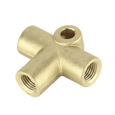 Brass Brake T Piece 3/8" UNF - Car Builder Solutions