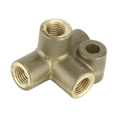 Brass Brake 4 Way 3/8" UNF - Car Builder Solutions