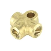 Brass Brake T Piece M10 x 1 - Car Builder Solutions