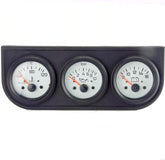 White Faced TRIO 58mm Gauge Set - Car Builder Solutions
