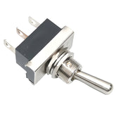 Heavy Duty Chrome Toggle Switch On-On Changeover - Car Builder Solutions