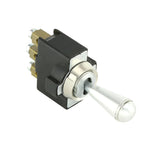 Aluminium Knob Toggle On-Off-On Long Knob - Car Builder Solutions