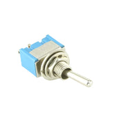 Miniature Chrome Toggle Switch On-Off - Car Builder Solutions