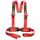 Red TWR 4 Point Harness - Car Builder Solutions