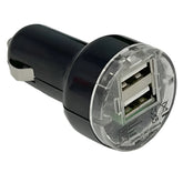 Plug In Illuminated Twin USB Charging Socket - Car Builder Solutions