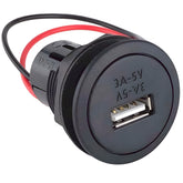 USB Charger Socket Black - Car Builder Solutions