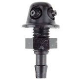Black Windscreen Washer Twin Jet IVA OK - Car Builder Solutions