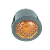 23mm Dia. AMBER LED Warning Light - Car Builder Solutions