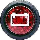 23mm Dia. IGNITION RED LED Warning Light - Car Builder Solutions