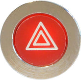 LED Chrome Bezel Warning Light HAZARD - Car Builder Solutions