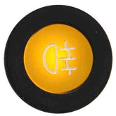 LED Black Bezel Warning Light REAR FOG - Car Builder Solutions