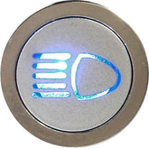 Flush Bezel Chrome LED Warning Light Beam - Car Builder Solutions