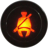 Flush Bezel Black LED Warning Light SEAT BELT - Car Builder Solutions